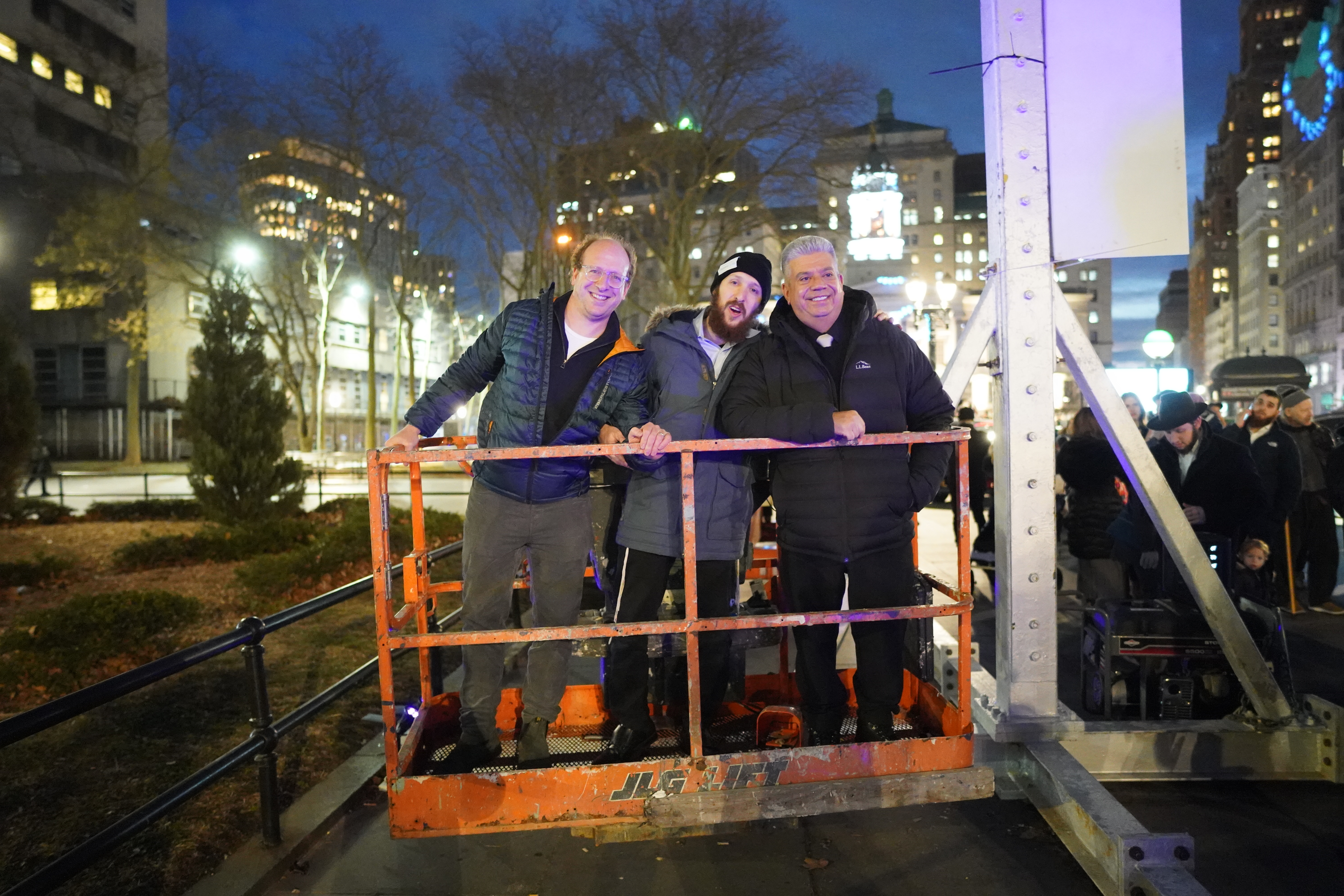 Hanukkah Menorah Lighting