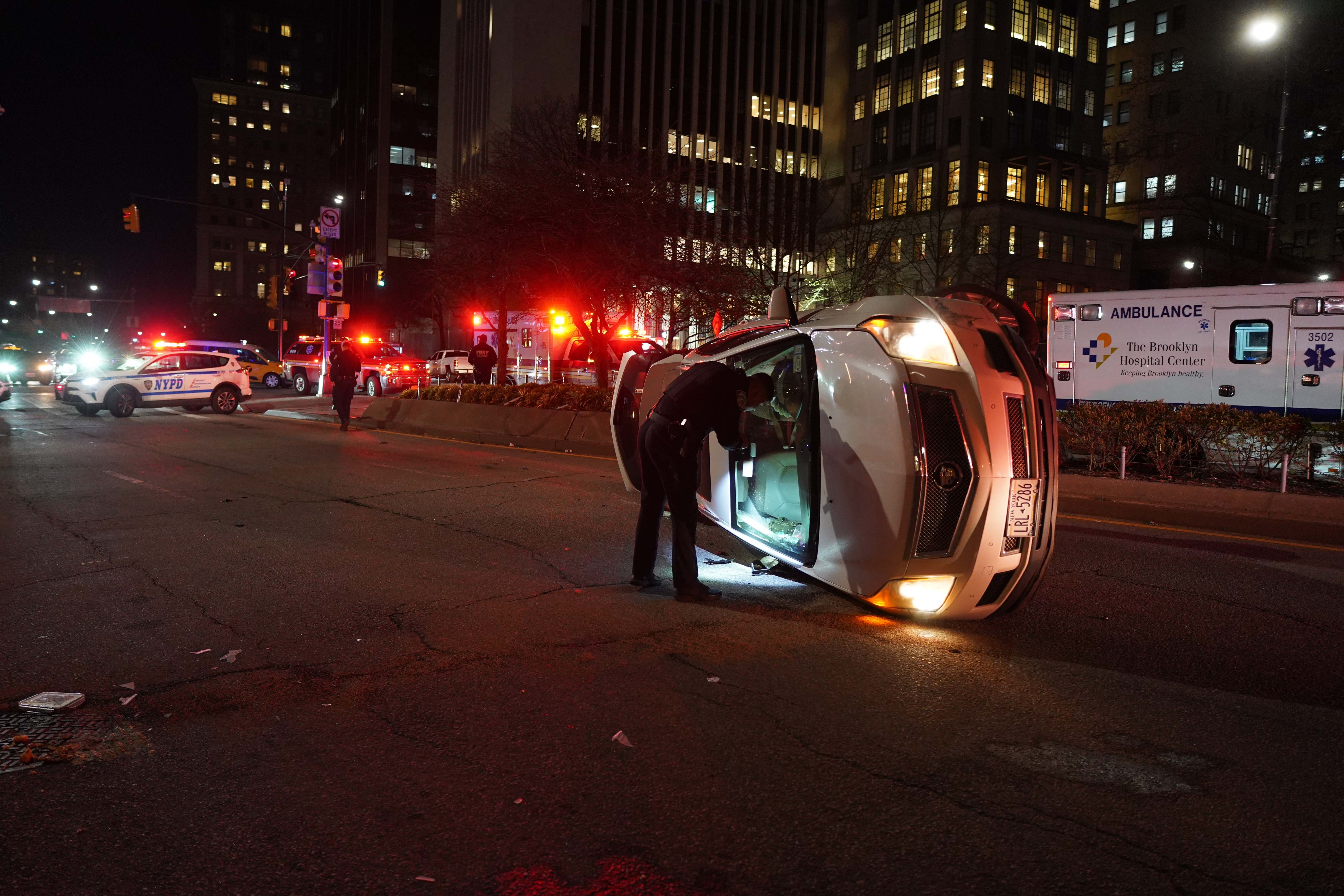 Adams St Crash